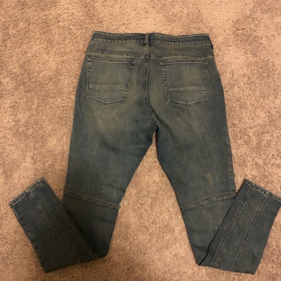 Pac Sun Moto Jeans Sz:36/32 - Picture 2 of 2
